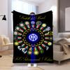 Famous F.C. Internazionale Milano football player Lautaro Martínez  blanket Soft four season home bed office travel outdoor warm  blanket L7