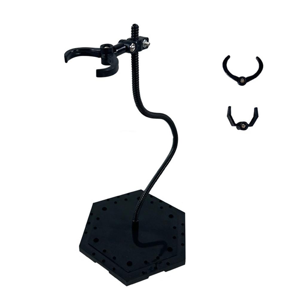 Flexible Snake Bone Bracket Stand Portable Hobby Display Stand with Flexible Spine for Action and Military Models