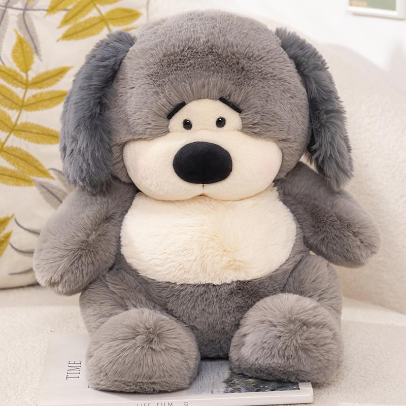 Plush Dog Fluffy Toy Adorable And Soft Huggable Stuffed Animal For Children And Gifts