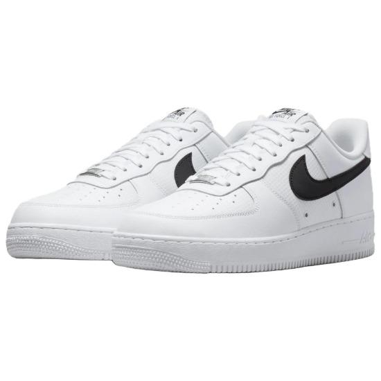 Nike Air Force 1 Tech Comfortable Fit Low Top Sneakers Unisex Sneakers White Black IR0952-100