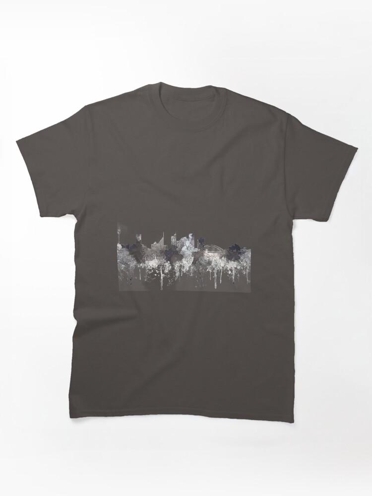 Cities Skylines Sydney, New South Wales, Australia Skyline - CRISP Classic T-Shirt