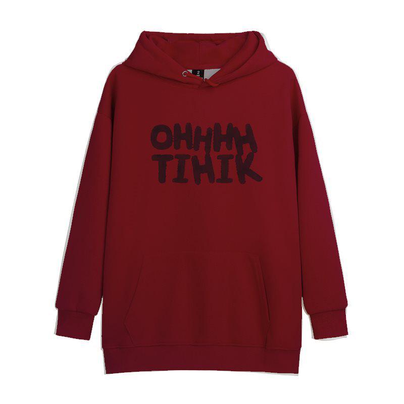 

Женский худи в стиле ретро – Приталенный крой, Длинный рукав, Флисовая подкладка для весны и осени XL