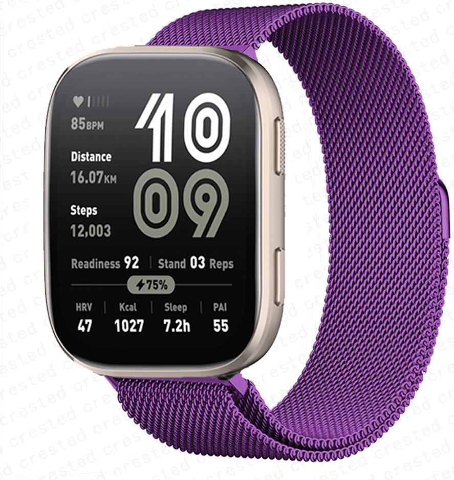 20mm 22mm watch Strap for Amazfit bip 6 5 Balance GTS 4 mini 2 2e 3 GTR 4 2 3 Pro milanese loop correa bracelet huawei gt 5 Band
