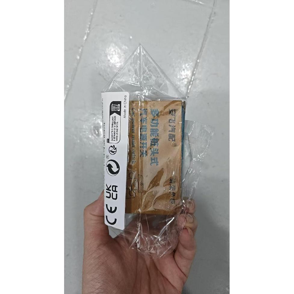 Car Battery Power Cut-Off Switch Breaker, Pure Copper Stable Transmission High Conductivity Disconnect Switch Smart Battery Disconnect For Car Truck