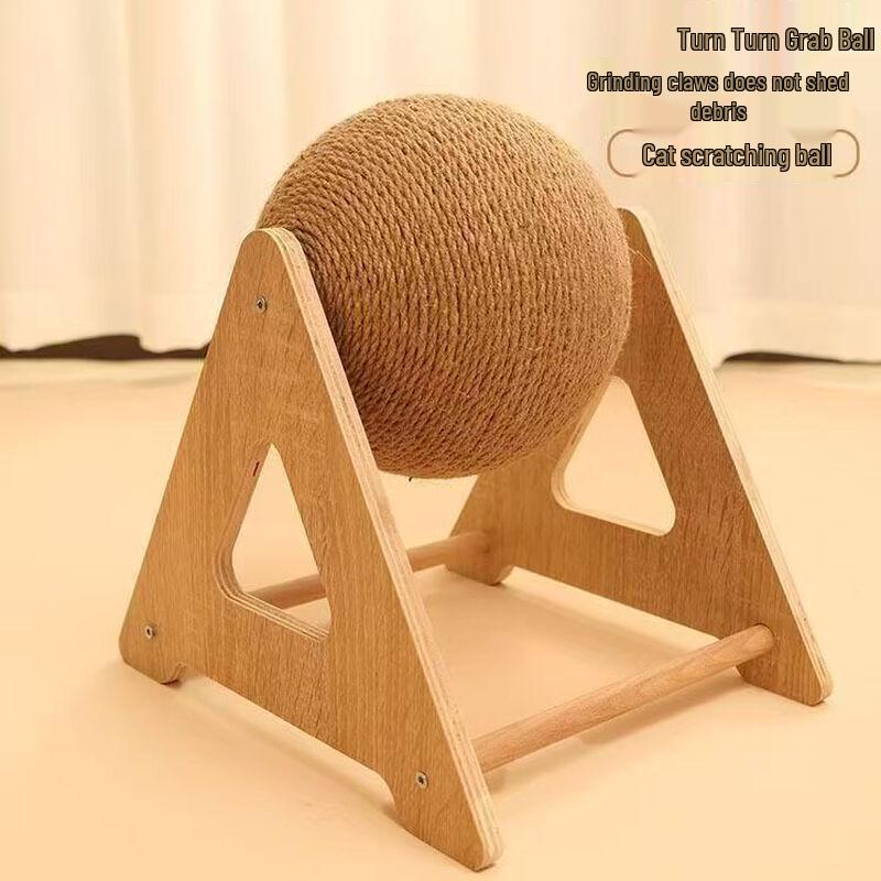 GOTP Vertical Cat Scratching Ball & Board Toy