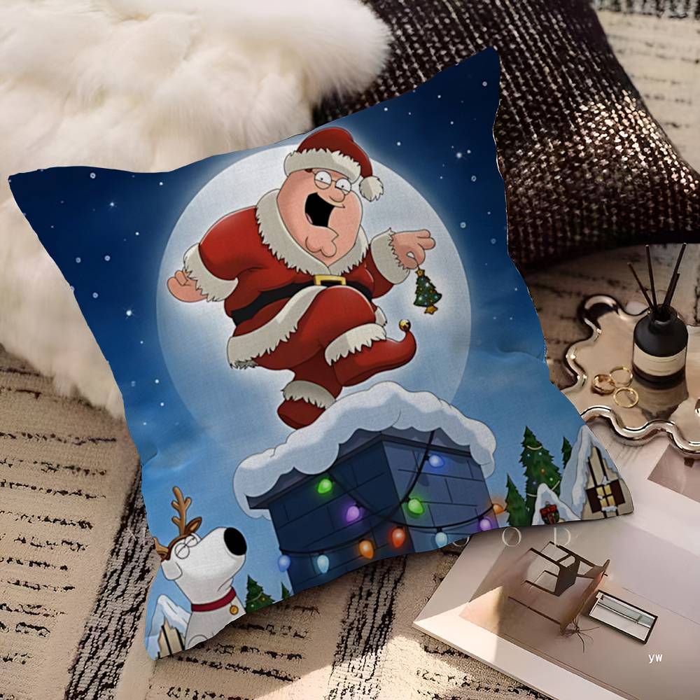 Cartoon G-Guy Cool F-Family 45*45cm Cushion Cover Pillow Cover Decor Pillowcase Home Pillowcase For Couch Pillow