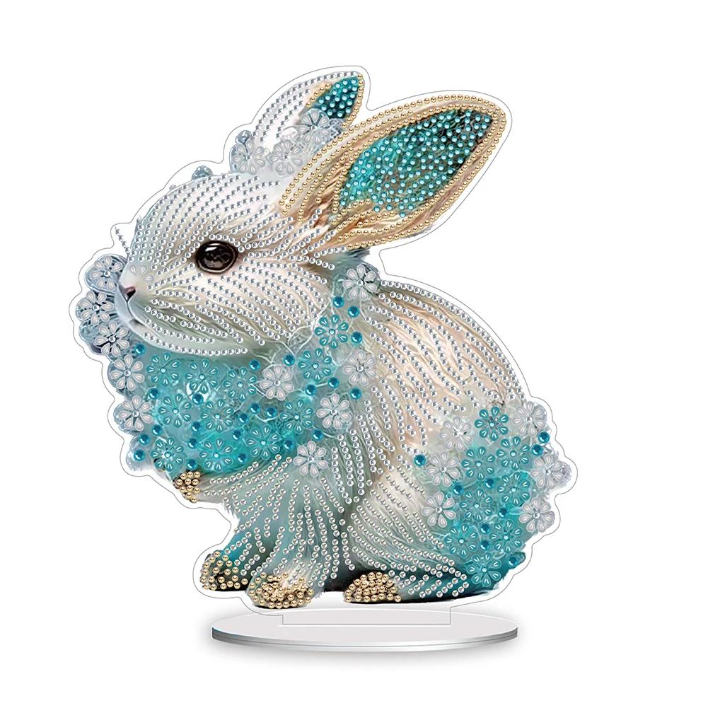 Tiger Diamond Painting Desktop Decorations Horse Chicken Zodiac 5D DIY Diamond Art Tabletop Decorations for Office Desktop Decor