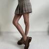 Winter Autumn Women's Irregular Geometric Patterned Fishnet Pantyhose High Elastic Sheer Mesh Tights Stockings Hosiery