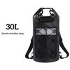 30L Floating Dry Bag for Kayaking Swimming Beach Waterproof Water Sports Rafting Boating Backpack Mesh Kayak Roll Top Travel Bag
