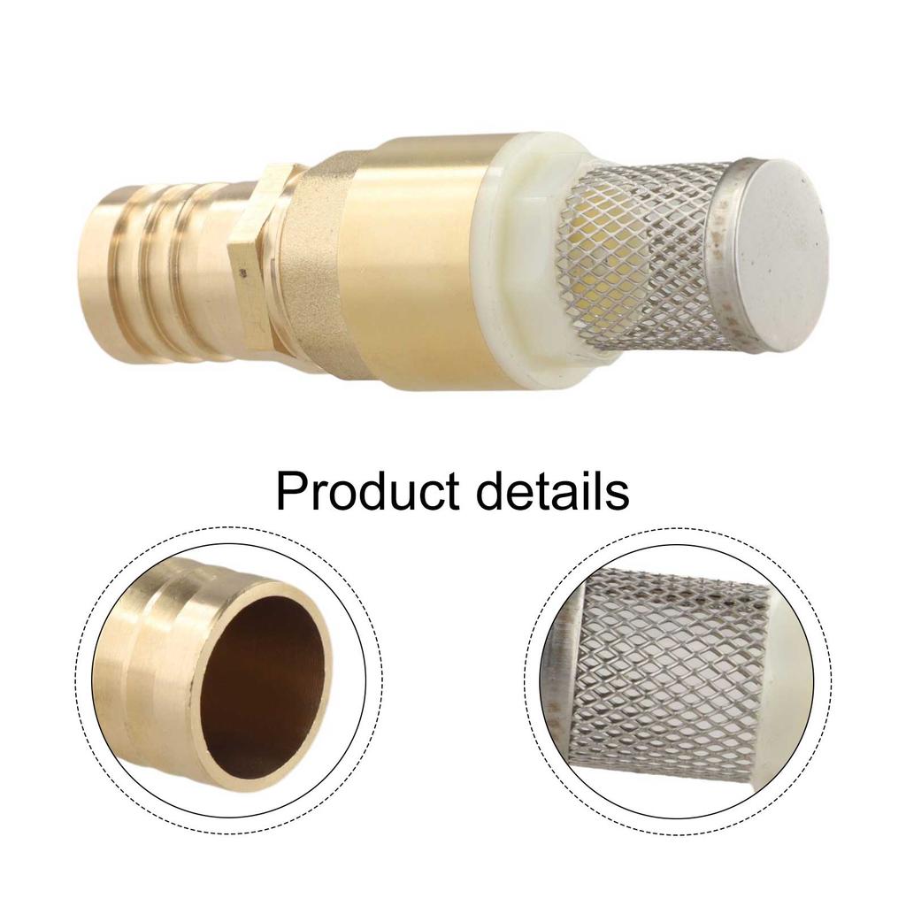 Multi Use Hose Filter Crafted from Brass Stainless Steel Perfect Solution for Water Purification in Cars and Gardens