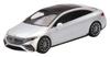 TrueScale Miniatures MINI GT 164 Mercedes-Benz EQS 580 4MATIC Metalická stříbrná High Tech (Pravostranné řízení) Dokončený produkt