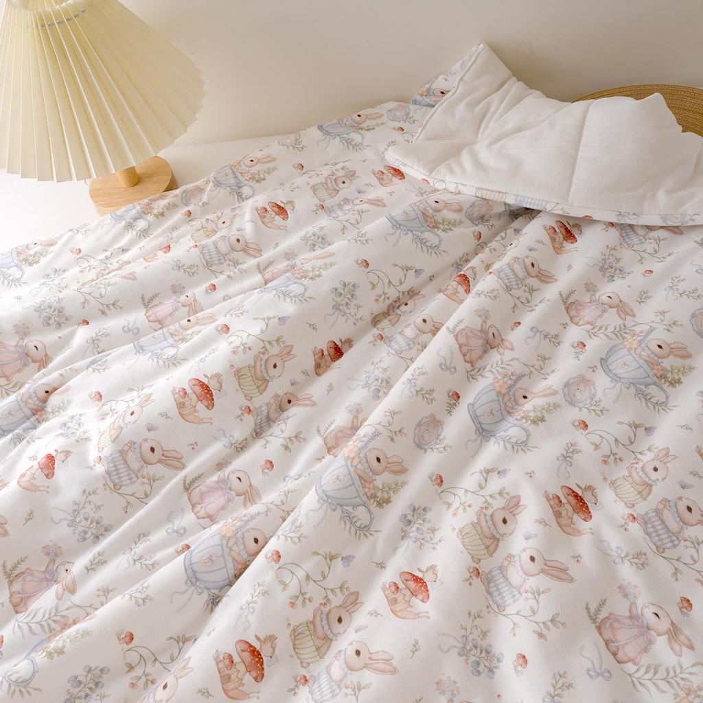 All-Season Cotton Baby Quilt for Nursery and Naptime