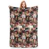 Malachi Barton Actor Blanket Fuzzy Funny Breathable Throw Blankets for Bed Sofa Decoration