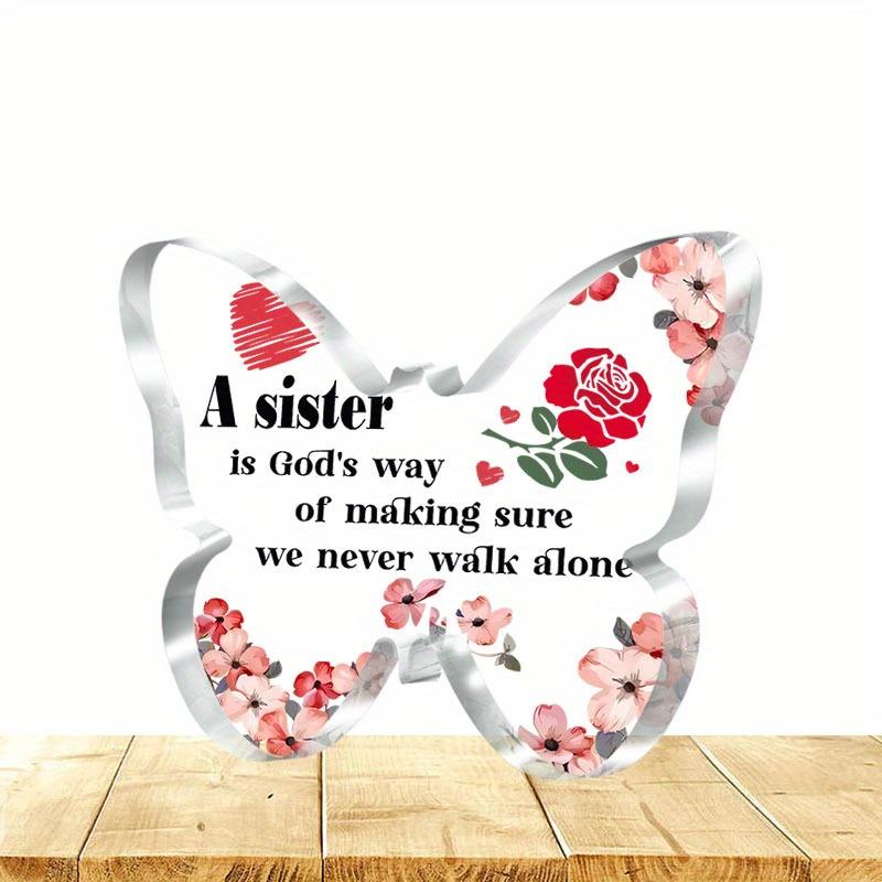 2D Flat Acrylic Butterfly Decoration, Fun and Suitable for Home, Living Room, Caf É, Garden, Garage, Holiday Bathroom, Office, Bakery M