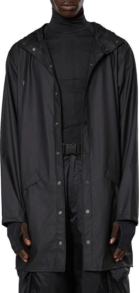 Куртка Rains Unisex Long Jacket (12020) черная