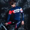 Mens Cycling Jersey Shorts Set Long Sleeve Bike Apparel Mountain Road Biking