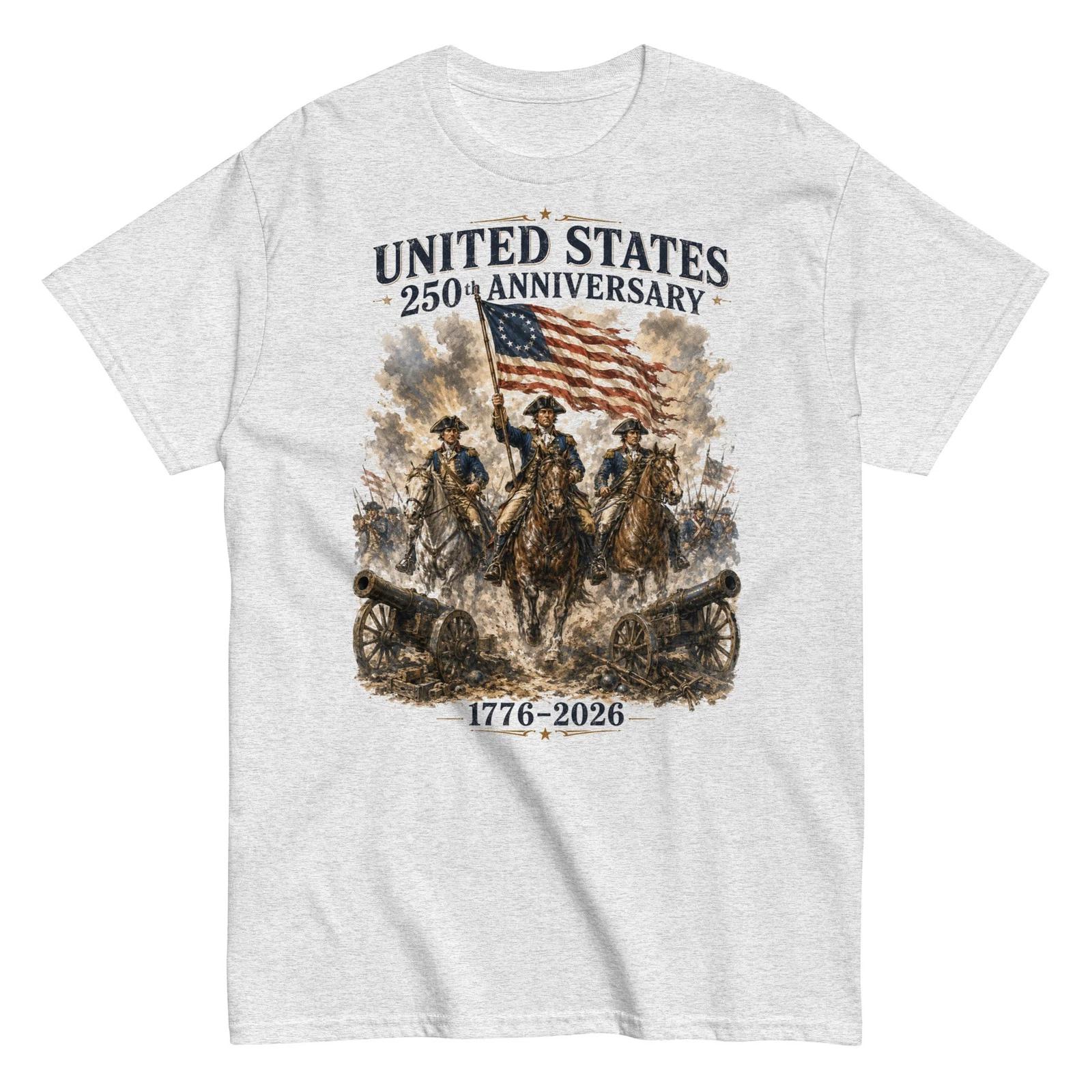 USA 250th Anniversary Unisex Shirt 1776-2026 Patriotic Unisex T-Shirt XXL