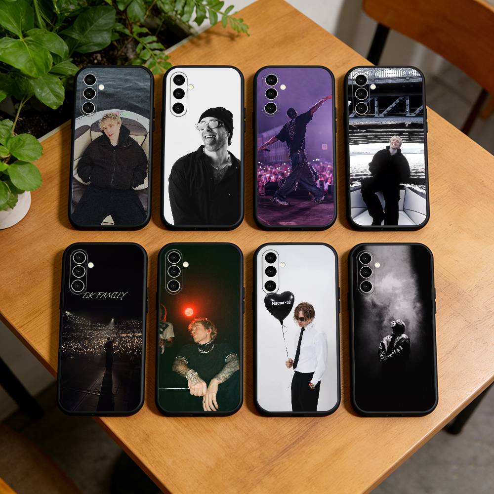 E-Egor K-creed Russian RAP Style Phone Case For Samsung Galaxy A73,A72,A71,A70,A53,A52,A51,Others Soft Black Cover