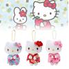 Keychain Plush Kimono Pendant Bag Decoration Tourist Gift Souvenir
