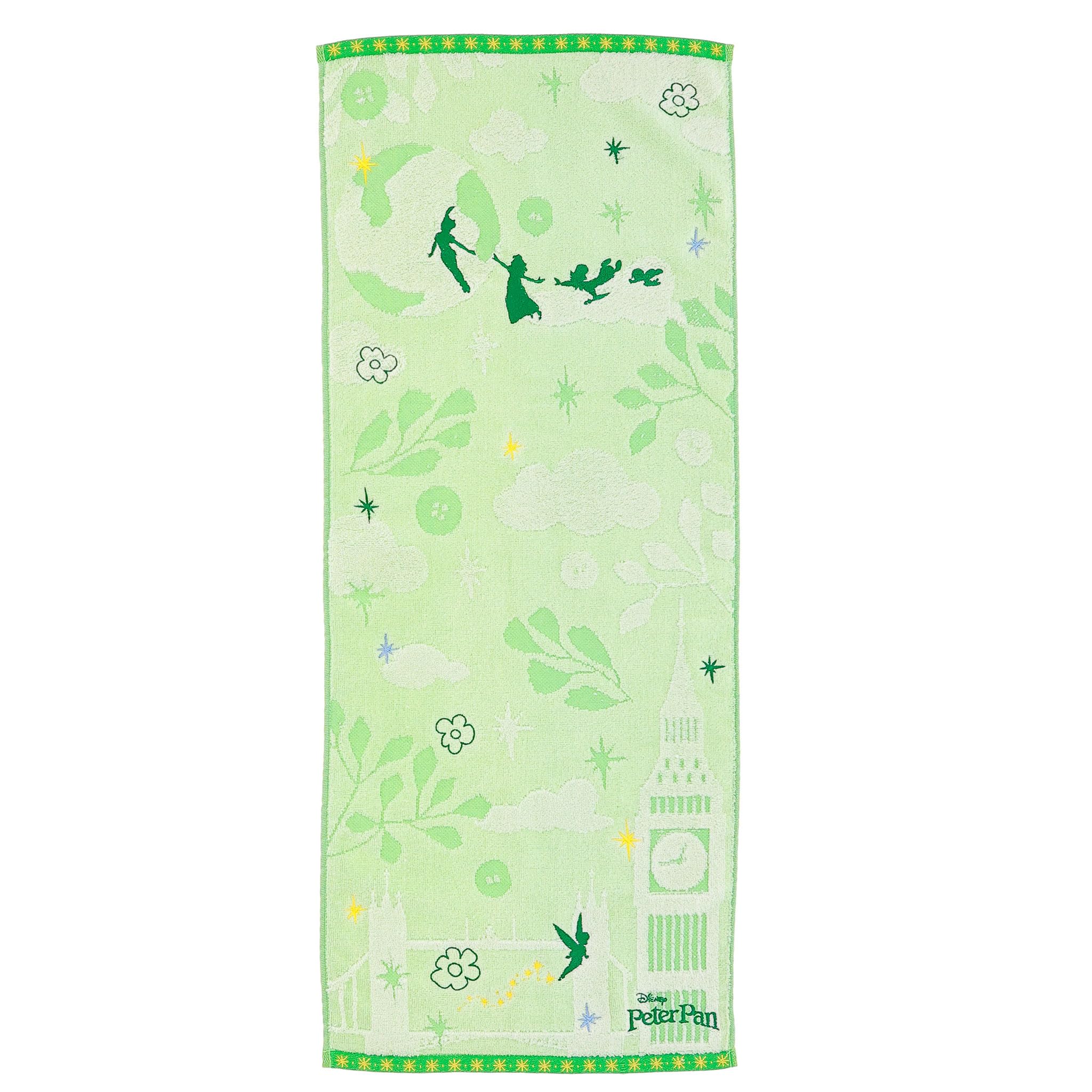Marushin Face Disney Peter Tinker Iconic Antibacterial and 2006061700 Towel, Pan, Bell, London, Deodorizing,