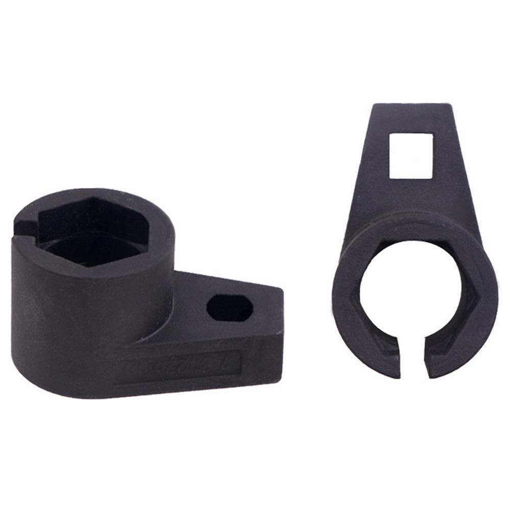 7/8 Inch/22mm Offset Oxygen Sensor Socket Wrench 3/8inch Drive O2 Sensor Socket Universal for Most Models of Cars