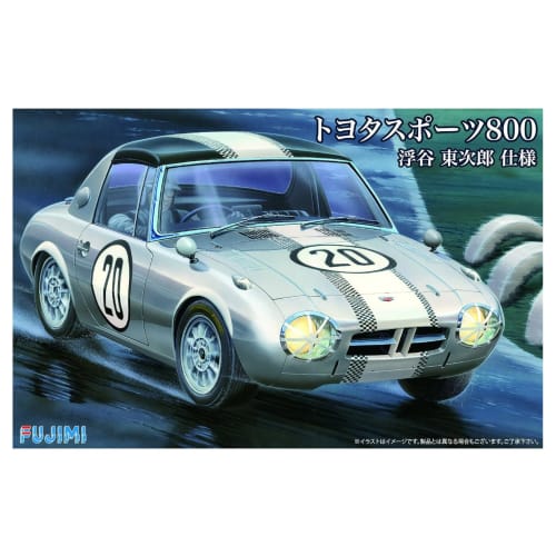 

Fujimi Model 1/24 Inch-Up Series No. 252 Toyota Sports S800 Tojiro Ukiya Plastic Model ID252