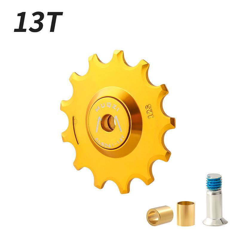 Poulie de Dérailleur Arrière de Vélo 11T 12T 13T 14T Roue de Guidage 7 8 9 10 11 12 Vitesses Chaîne Poulie Céramique