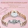 Top Brand New Waterproof Luminous Women's Watch Double Calendar Quartz Ultra-thin Simple Wrist Watch