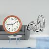 Melodic Sculpture Wall Clock Abstract Bird Art Minimalist Hanging Decor for Room Home Housewarming