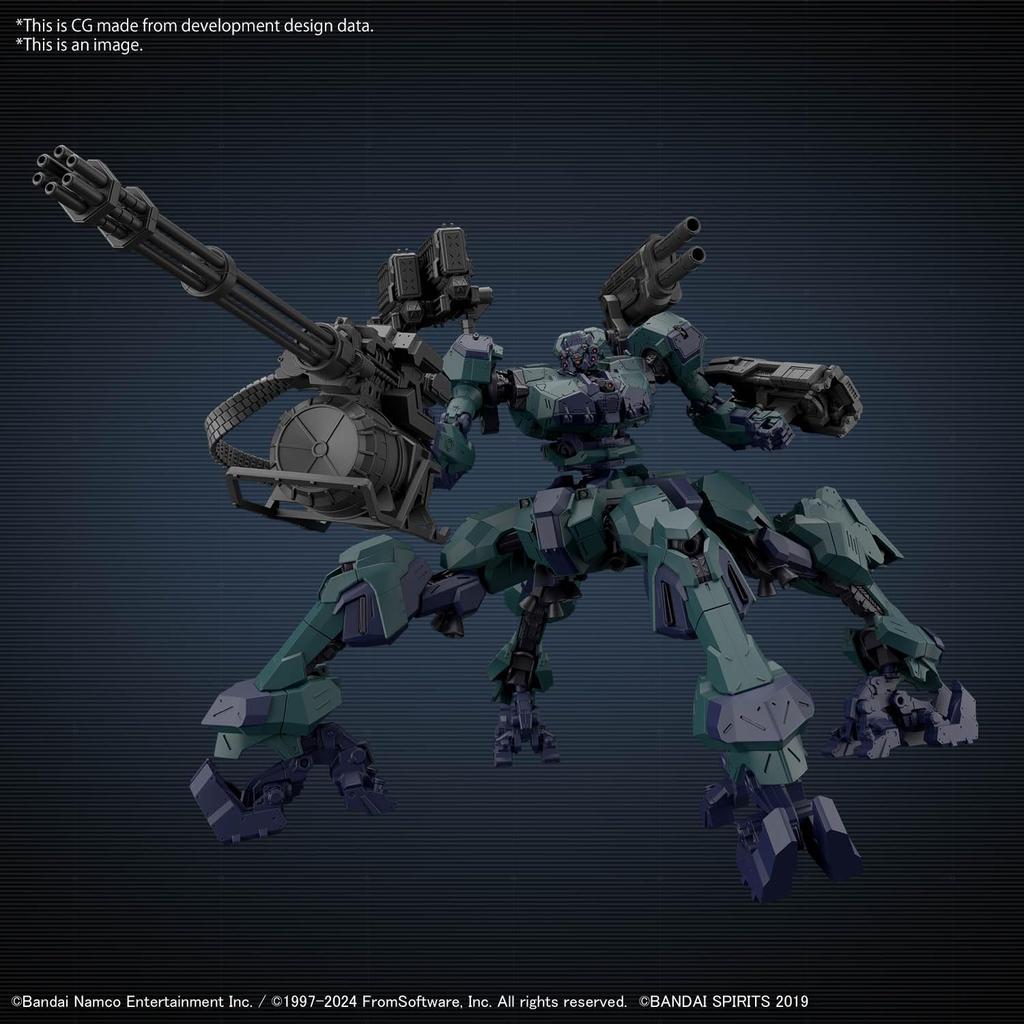 BANDAI SPIRITS 30MM ARMORED CORE VI FIRES OF RUBICON BALAM INDUSTRIES BD-011 MELANDER Liger Tail Pre-Colored Plastic Model Kit