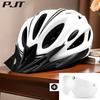 Matt Color 4 In 1 Bike Helmet With Sun Goggle & Sun Visor Rechargeable Adult Bicycle Helmet Sunglasses Road MTB Cycling Helmet