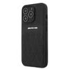 Etui Do iPhone 13 Pro AMG Leather Curved Lines Czarne