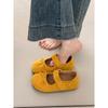 Inner height increase single shoes women's 2025 new summer French shallow mouth beautiful not tired feet with skirt Mary Jane women's shoes