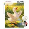 Pearl Painting Kit Cute Duck Pond Landscape DIY Home Decoration Painting