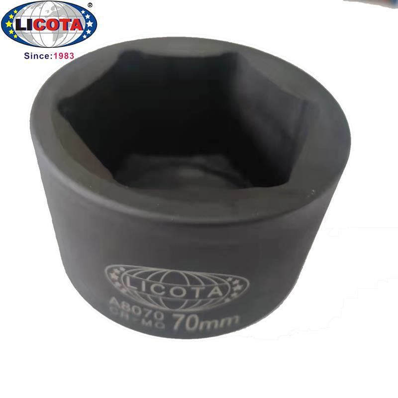 LICOTA USA Heavy Duty 1" Hex Metric Pneumatic Socket 43-73mm A8043