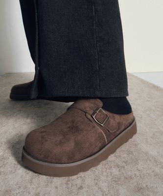6Ft Boto Strap Mule (Choco Brown)