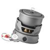 Camping Cookware Fogão de acampamento portátil Conjunto de cozinha ao ar livre para mochila Caminhadas Piquenique Churrasco