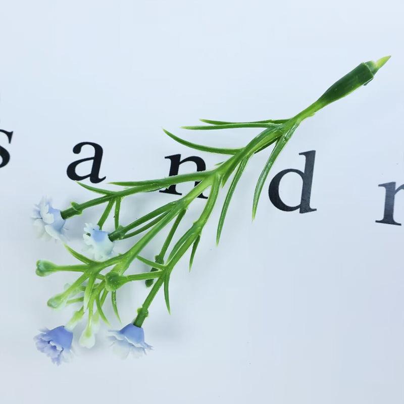 Small Fresh Simulation Starry Fork Handmade Diy Hairpin Flower Garland Headdress Decorative Accessories Artificial Plastic Flower Strings