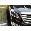 For 2016- Cadillac XT5 ABS Chrome Car Front Headlight Lamp Eyebrow Trim 2pcs