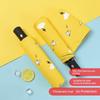 Automatic Umbrella Ins Style Men's and Women's Dual-Use Black Glue Sun Umbrella Sun Protection UV Protection Folding Sun Umbrella