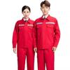 Spring/Autumn Long Sleeve Reflective Workwear Set for Auto Repair and Construction