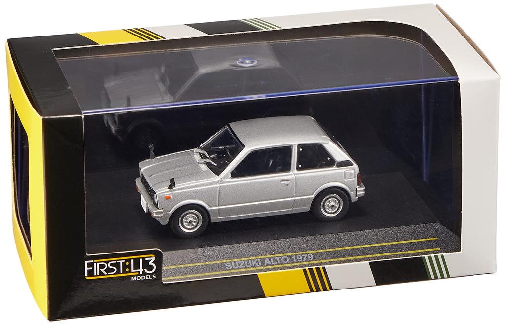 First43 Suzuki Alto 1979 Silver 143 Scale F43-116
