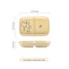 Cartoon Ceramic Divided Meal Plates