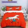 Horse Child Journey Print 3Pcs Bedding Setduvet Cover With 2 Bedropillowcase Home Birthday Gift