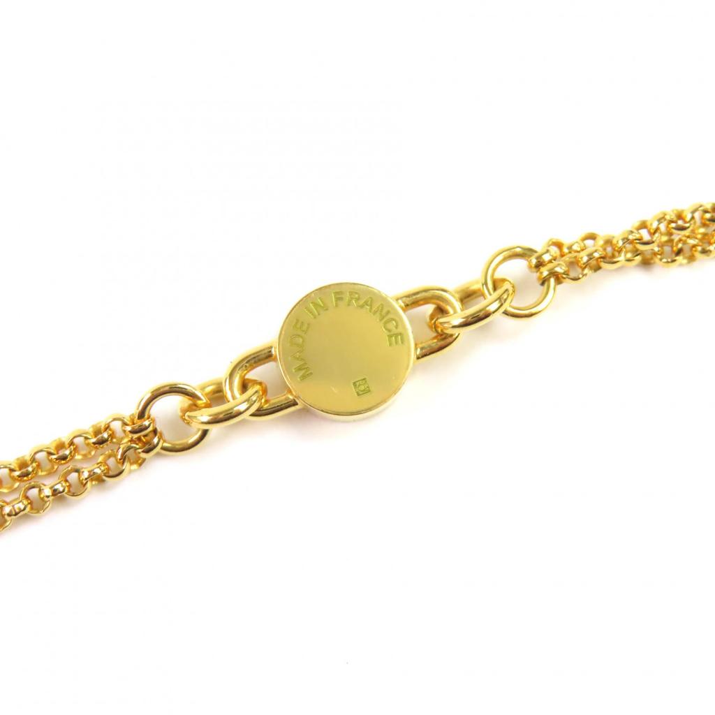 Pristine HERMES Necklace Charnier PM Serie gold Vaux Swift Leather Women Used