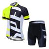 Men Women Cycling Jersey Set Short Sleeve Mountain Bike Apparel Quick Dry Breathable Riding Kit