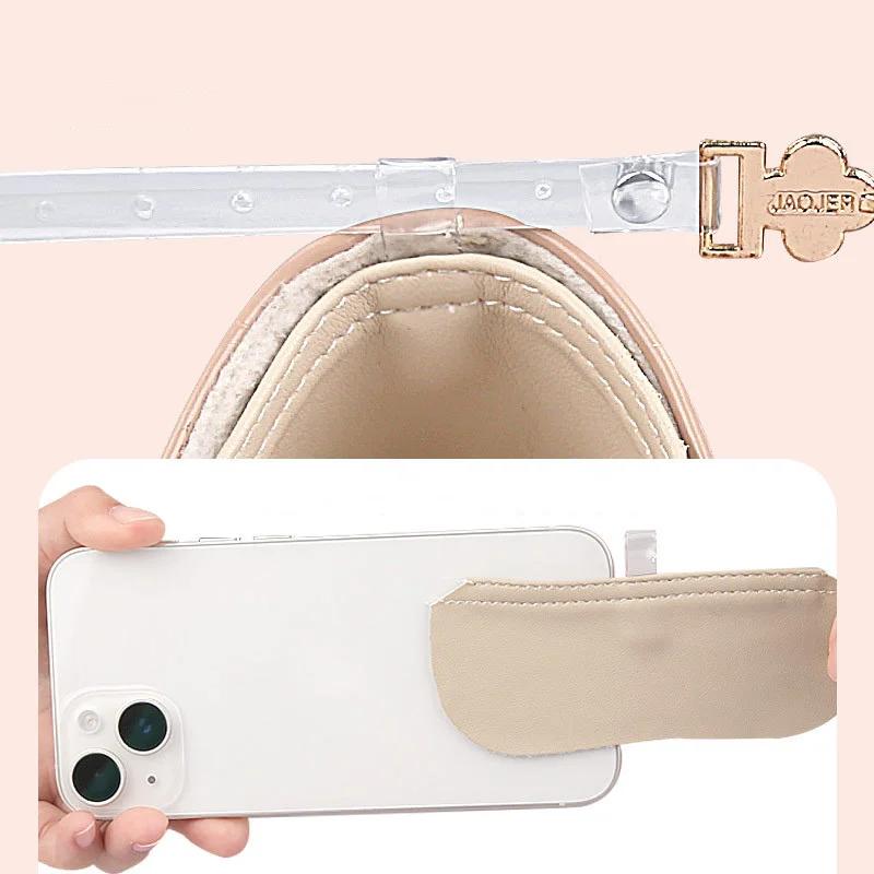 1 Pair High Heels Binding Shoelace Holding Loose Anti-skid Straps Fashion Little Daisy Rhinestone Shoes Band Shoe Accessories