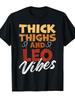 Leo Zodiac T-Shirt for Women - Featuring a Striking Design with Bold Thighs An