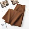 Women's High Waist Milk White Loose Banana Pants - Spring/Autumn 2026 Petite Casual Slimming Style