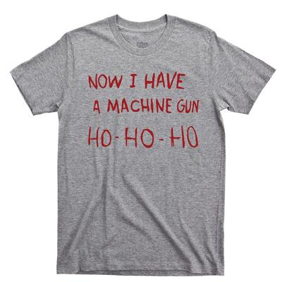 Teď mám kulometové tričko Die Hard Ho Bruce Willis John McClane Filmové tričko